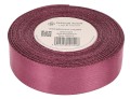 [825214] Wstążka satynowa 25mm 32mb jagodowa