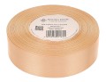 [825223] Wstążka satynowa 25mm 32mb piaskowa