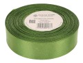 [825226] Wstążka satynowa 25mm 32mb liściasta