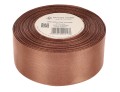 [838227] Wstążka satynowa 38mm 32mb kasztanowa