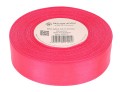 [825212] Wstążka satynowa 25mm 32mb neonowy różowy