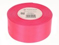 [838212] Wstążka satynowa 38mm 32mb neonowy różowy