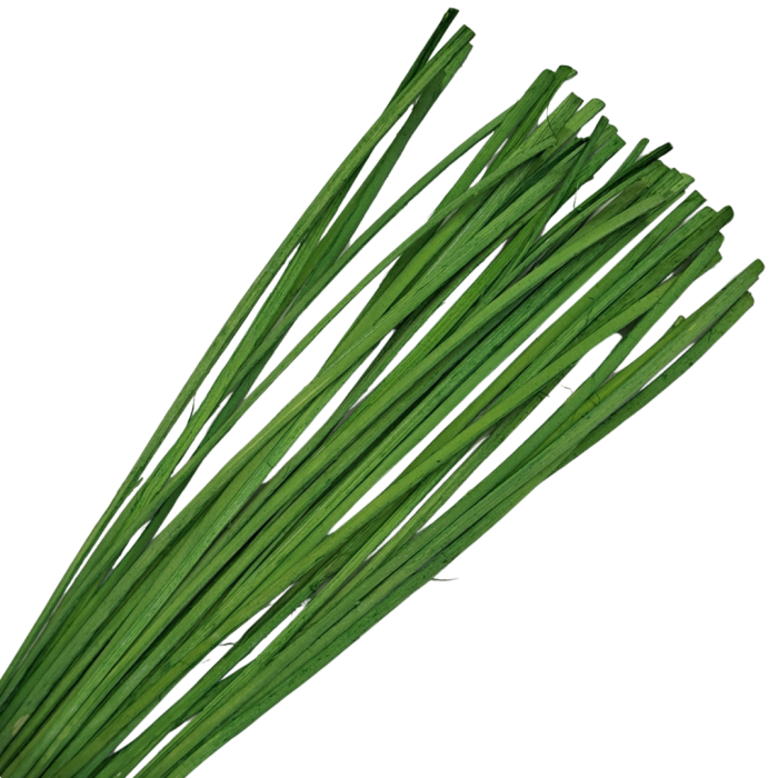 [61256] Rattan płaski około 45-50g jasnozielony