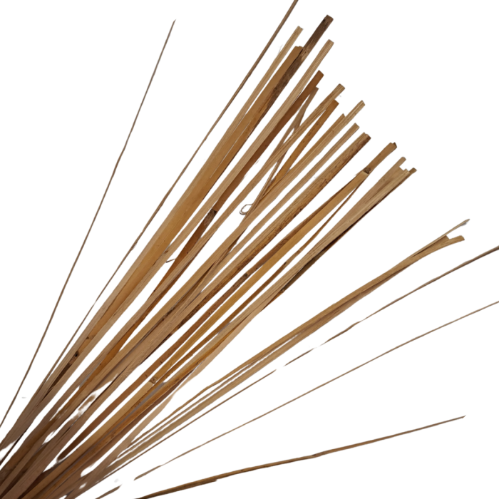 [61258] Rattan płaski około 45-50g jasnobrązowy