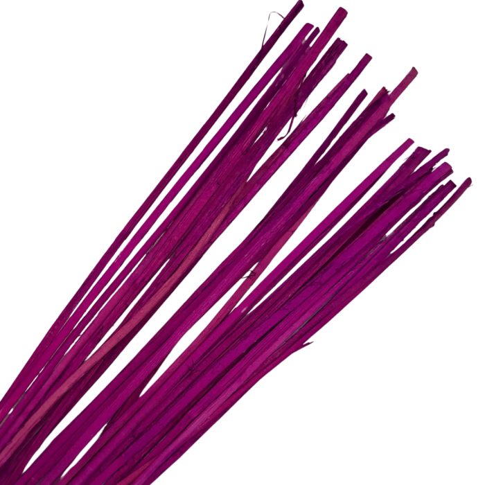 [61259] Rattan płaski około 45-50g purpurowy