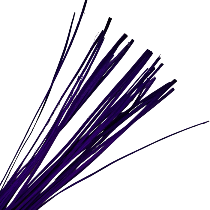 [61262] Rattan płaski około 45-50g fioletowy