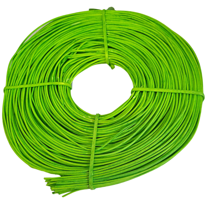 [61267] Rattan w krążku 1,7mm 100g zielone jabłuszko