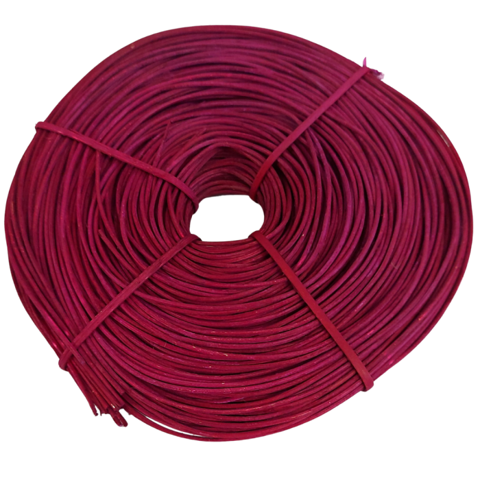 [61271] Rattan w krążku 1,7mm 100g rubinowy