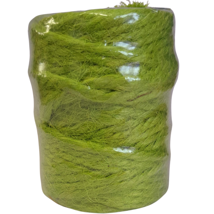 [74186] Sznurek jutowy zielony 50g 2mm