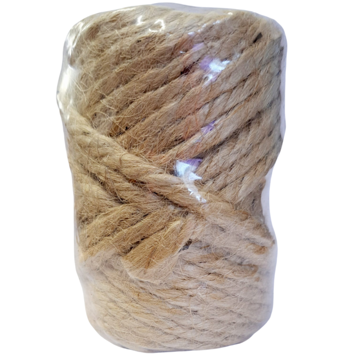 [74197] Sznurek jutowy naturalny 200g 7mm 19m