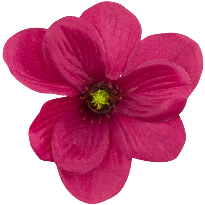 [w10012] Główka kwiatowa magnolia 11cm fioletowo-różowa 12szt