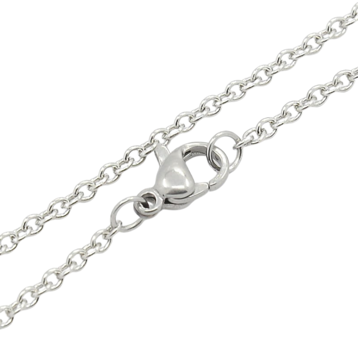 [15107] Baza naszyjnika łańcuszek ze stali nierdzewnej długi 60cm