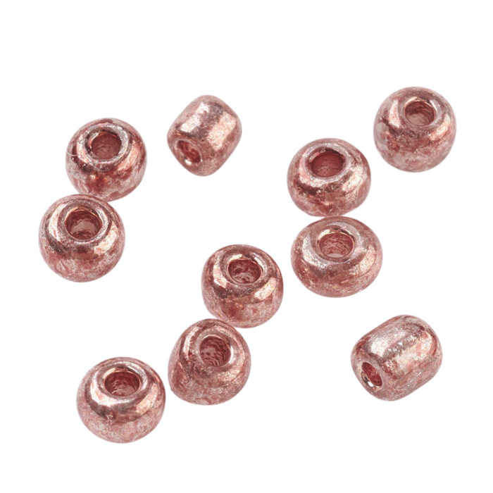 [70197] Koraliki drobne oponki rose gold 15 gram