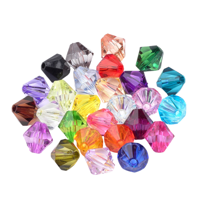 [702152] Koralik fasetowany 5*5mm mix kolorów 200szt