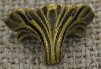 [k0521] Nóżka do szkatułki w kolorze brązu 14*14mm