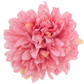 [68d7719] Główka chryzantema 7 płatków 13cm różowa 6szt