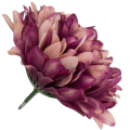 [68d7725] Główka chryzantema 7 płatków 13cm fioletowa cieniowana 6szt