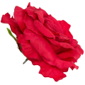 [68b1031] Główka kwiatowa róża 14cm czerwona