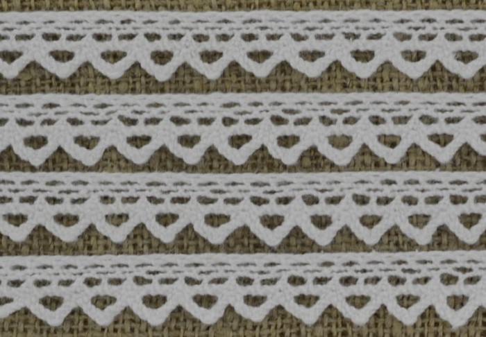  [05507] Koronka bawełniana biała 10mm