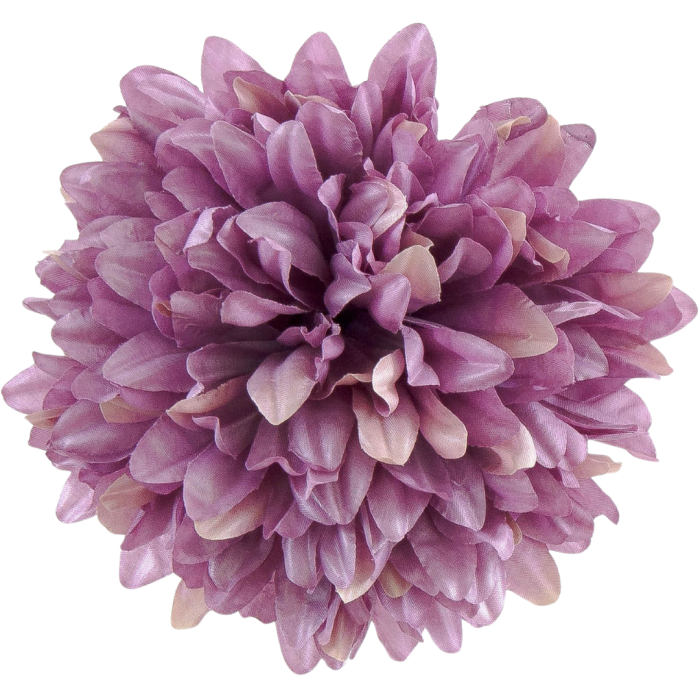 [68c0779] Główka chryzantema 10 płatków 16cm lawendowa