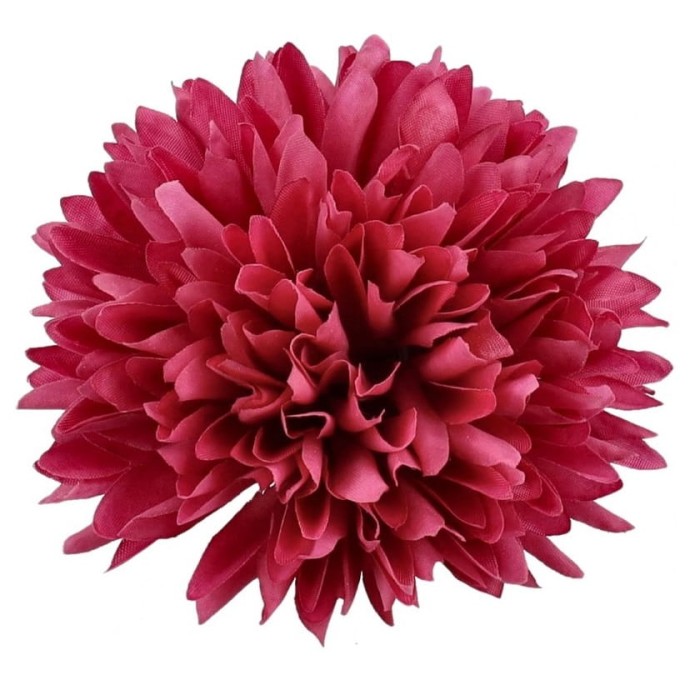 [68kr1838c] Główka kwiatowa chryzantema brudnoróżowa 8cm