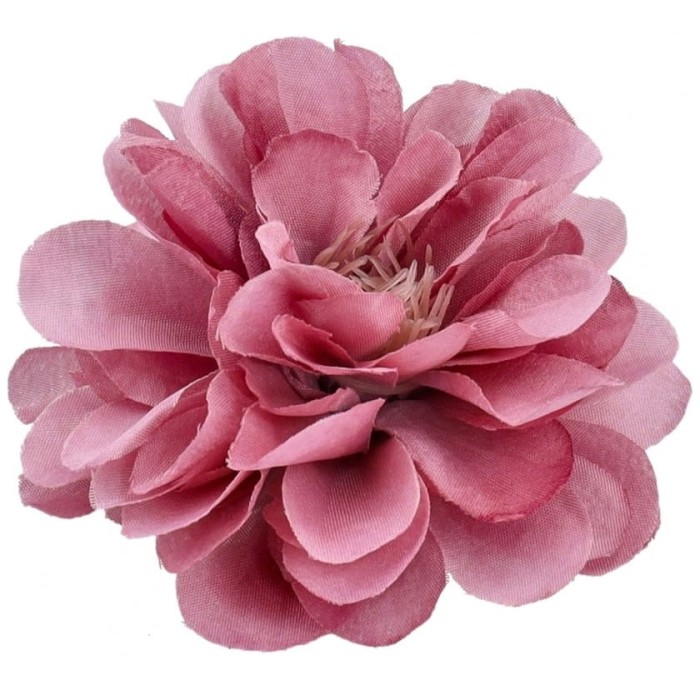 [68kr1842f] Główka kwiatowa dalia brudnoróżowa 10cm