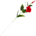 [B17932] Gałązka kwiatowa eustoma czerwona