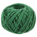 [74106] Sznurek jutowy zielony 35 metrów 2mm