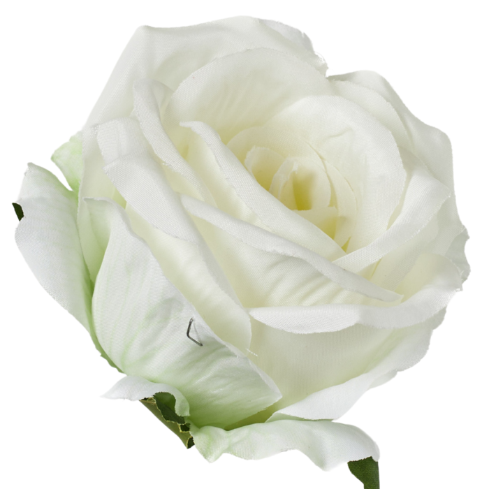 [68b5102] Róża główka wyrobowa 9cm ecru