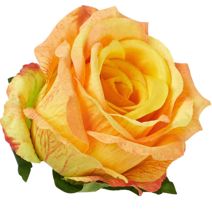 [68b5105] Róża główka wyrobowa 9cm żółta