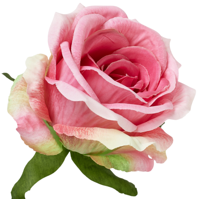 [68b5113] Róża główka wyrobowa 9cm różowa