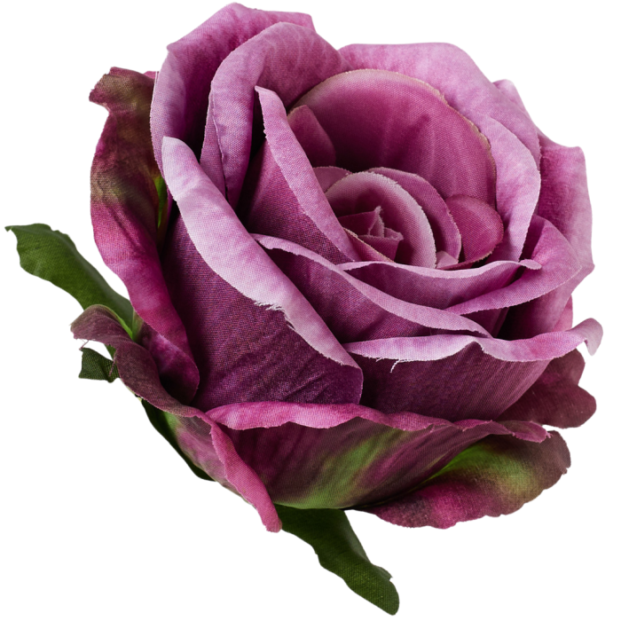 [68b5120] Róża główka wyrobowa 9cm fioletowa