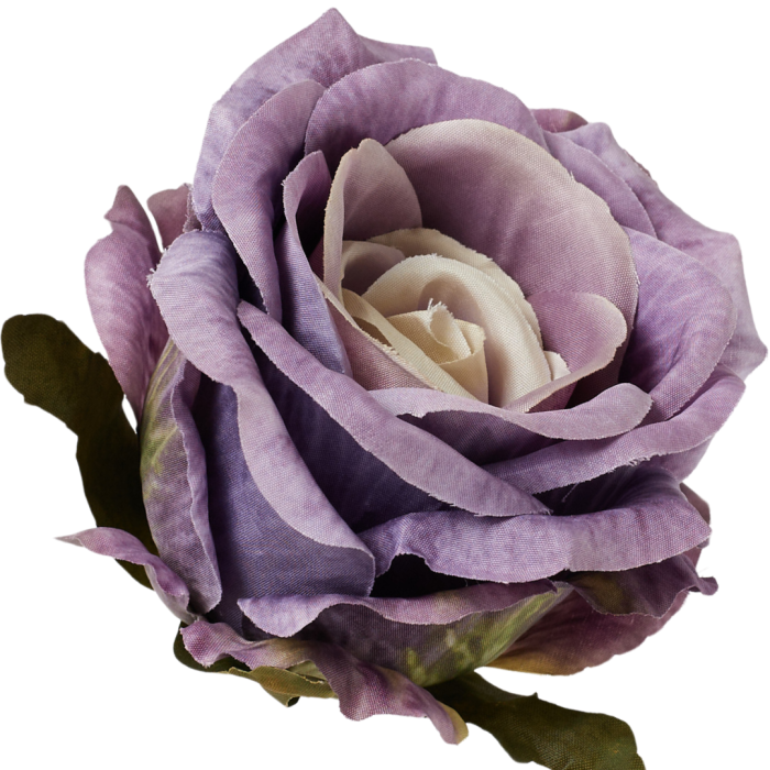 [68b5146] Róża główka wyrobowa 9cm lawendowa