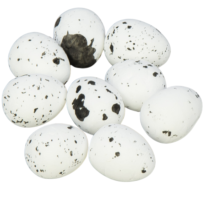 [w03fp0501] Jajka styropianowe 40x60mm białe 12szt