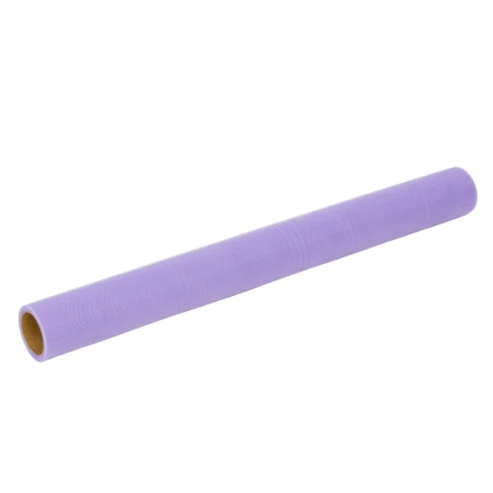[750092] Tiul dekoracyjny na rolce 50cm 9m lawendowy
