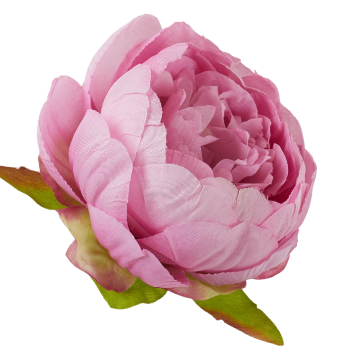 [wb50024] Główka kwiatowa peonia 8cm różowa