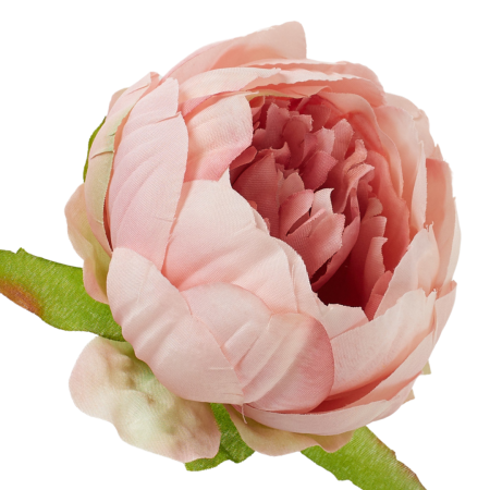 [wb50217] Główka kwiatowa peonia 8cm różowobrzoskwiniowa