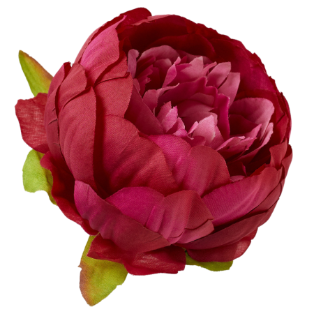[wb50213] Główka kwiatowa peonia 8cm fuksja