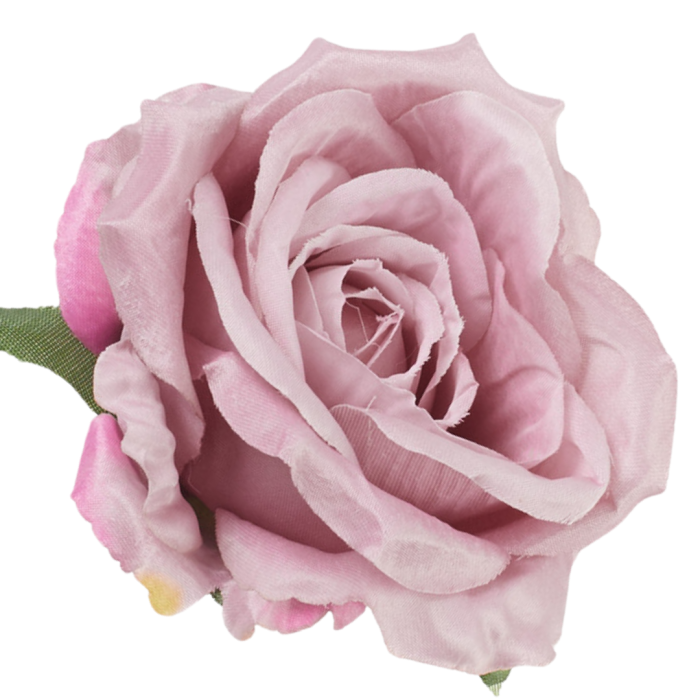 [68b53050] Róża główka wyrobowa 10cm przydymiony róż