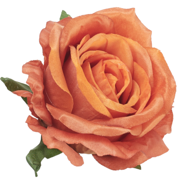 [68b53072] Róża główka wyrobowa 10cm miedziana