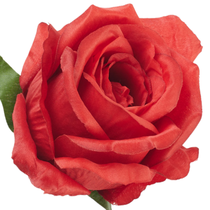 [68b53245] Róża główka wyrobowa 10cm czerwona