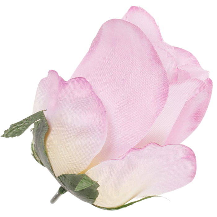 [w10933] Róża główka 9cm jasnoróżowa