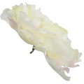 [w15022] Główka kwiatowa peonia duża 15cm kremowa cieniowana