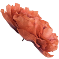 [w15081] Główka kwiatowa peonia duża 15cm miedziana cieniowana