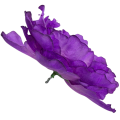 [w15090] Główka kwiatowa peonia duża 15cm fioletowa