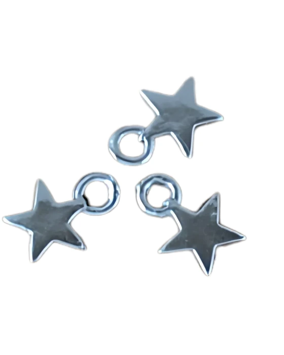 [307108] Zawieszka gwiazdka kolor srebra 12szt.png