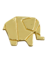 [207153] Zawieszka mała słoń origami kolor złoty.png