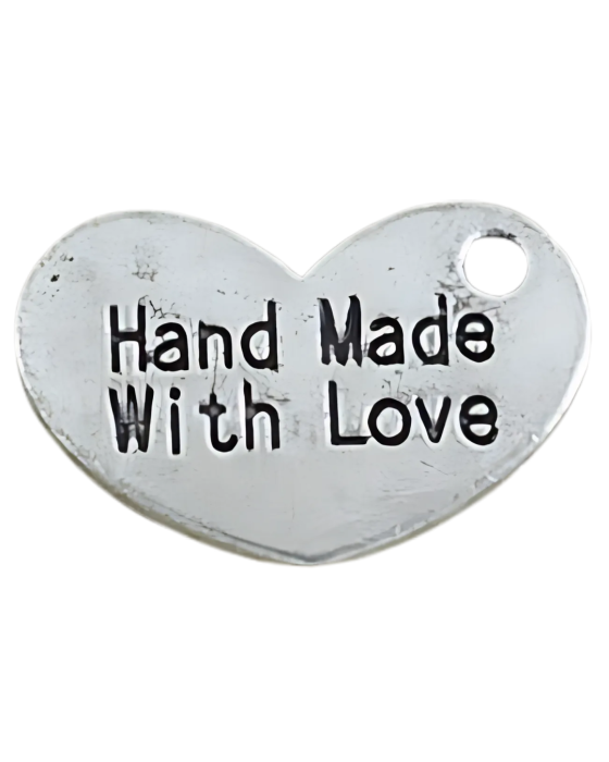 [307369 Zawieszka Hand Made With Love srebrne 2szt.png