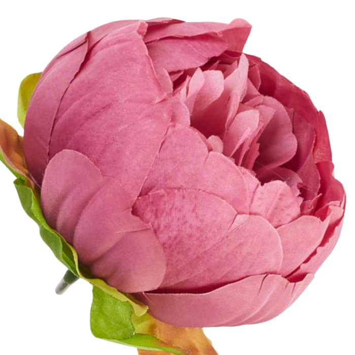 [wb50292] Główka kwiatowa peonia 8cm ciemnoróżowa