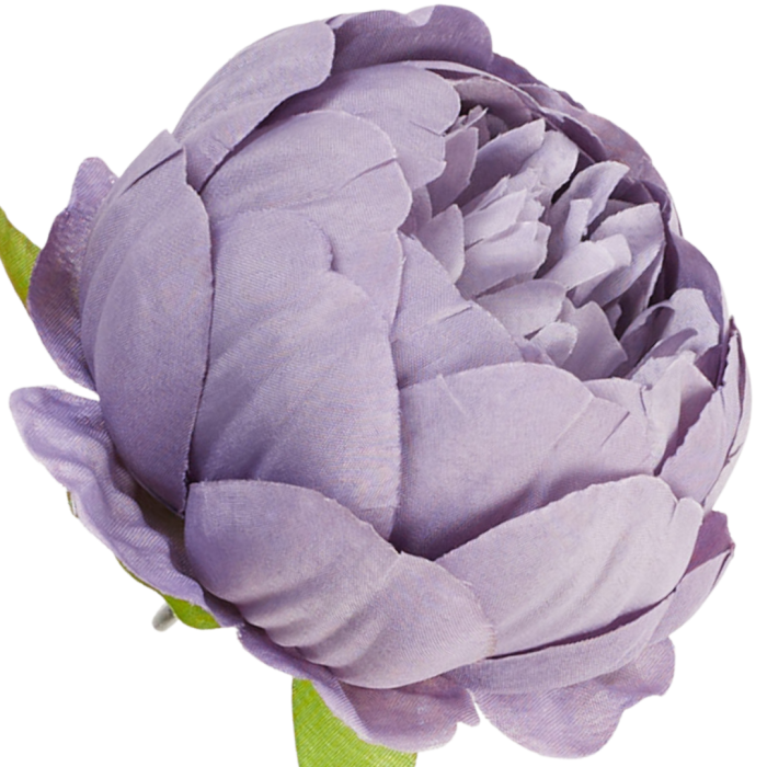 [wb50293] Główka kwiatowa peonia 8cm bladofioletowa